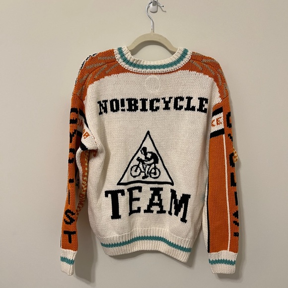 No! Jeans Tour De France Crewneck Sweater - Picture 3 of 4